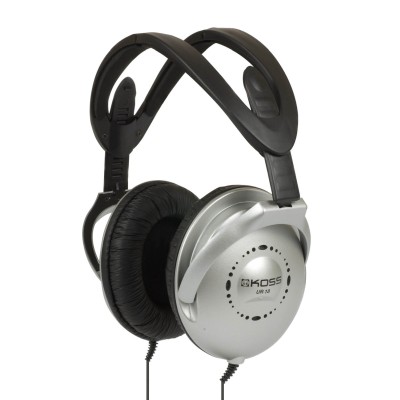 KOSS Hörlur UR18 Over Ear Silver