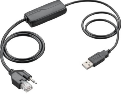 Poly/Plantronics APU-75 PC Cable, för att koppla in DECT headset till USB