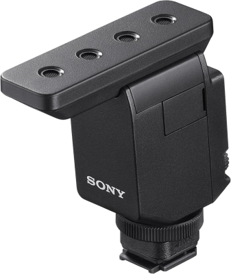 Sony ECM-B10 Compact Shotgun Microphone, Black