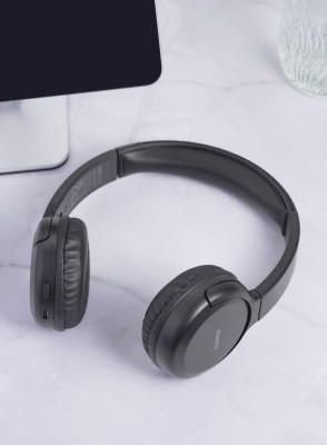 Streetz BT210 Bluetooth headphones, mic, foldable, black