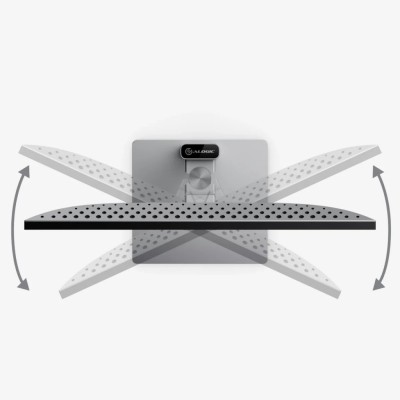 27" ALOGIC Clarity 5K, IPS 5120x2880 Multitouch, 14 ms, höjdjusterbar, pivot, HDMI/DP/USB-C 65W, högtalare, USB 3.0-hubb#3