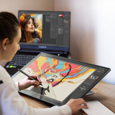 27" ALOGIC Clarity 5K, IPS 5120x2880 Multitouch, 14 ms, höjdjusterbar, pivot, HDMI/DP/USB-C 65W, högtalare, USB 3.0-hubb#7