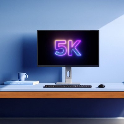 27" ALOGIC Clarity 5K, IPS 5120x2880 Multitouch, 14 ms, höjdjusterbar, pivot, HDMI/DP/USB-C 65W, högtalare, USB 3.0-hubb#8