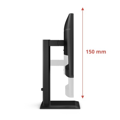 23.8" AOC 24E4U, IPS 1920x1080, 4ms, 120Hz, höjdjusterbar, pivot, VGA/HDMI/DP, högtalare, USB 3.2-hubb, 5 års garanti#3