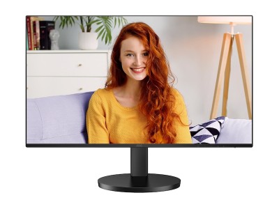27" AOC Q27B3CF2, IPS 2560x1440, 4 ms, 100Hz, höjdjusterbar, HDMI/USB-C 65W, högtalare, USB 3.2-hubb