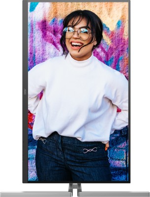 31.5" AOC U32U3CV, Nano IPS 4K/3840x2160, höjdjusterbar, pivot, 2xHDMI/DP/USB-C 96W, USB 3.2-hubb, högtalare#4