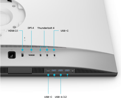 31.5" BenQ PD3226G, IPS 4K/3840x2160, 1 ms, 144Hz FreeSync Premium, HDR10, höjdjusterbar, pivot, HDMI/DP/2xTB4/USB-C 90W, USB 3.2-hubb, högtalare, KVM-switch#6