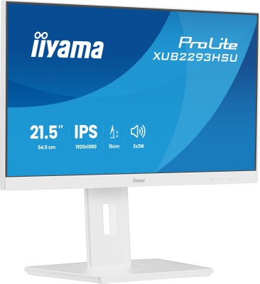 21.5" Iiyama XUB2293HSU-W7, IPS 1920x1080, 1 ms, 100Hz, HDMI/DP, högtalare, USB 2.0-hubb