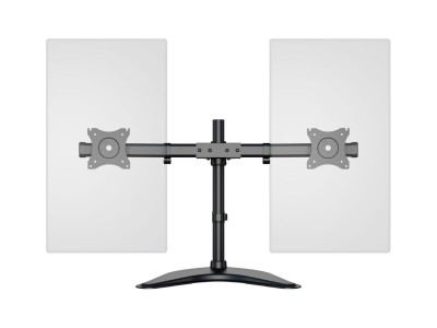 Bordsstativ Multibrackets M Deskstand Basic Dual för 2 skärmar 15-27" - Svart#10
