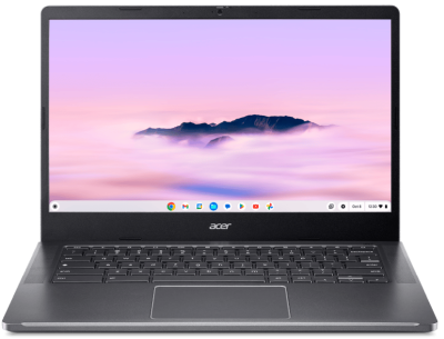 Acer Chromebook Plus 514, 14" Full HD+ IPS touch, Intel Core i3-1315U, 8 GB, 256 GB SSD, WiFi 6E, Chrome OS