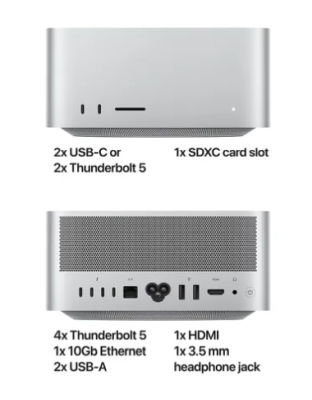 Apple Mac Studio M4 Max 16-core CPU 40-core GPU, 48 GB, 1 TB SSD#5