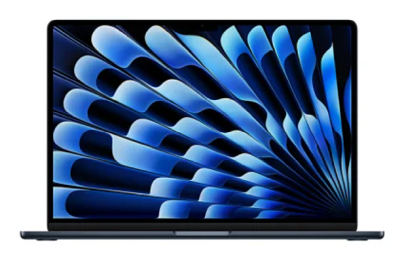 Apple MacBook Air 15.3 tum, Apple M4 10-core CPU 10-core GPU, 16 GB, 256 GB SSD - Midnatt