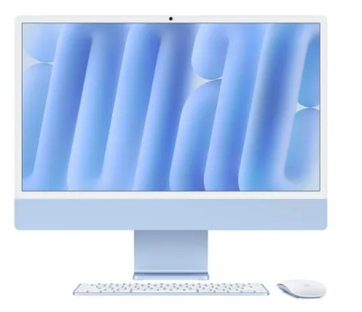 Apple iMac 24", Apple M4 10-Core CPU 10-Core GPU, 16 GB, 1 TB SSD - Blå