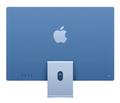 Apple iMac 24", Apple M4 10-Core CPU 10-Core GPU, 32 GB, 1 TB SSD, svenskt tangentbord med numerisk del - Blå#2