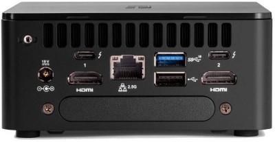 Asus NUC 12 Pro Tall RNUC12WSHI700000I, Intel Core i7-1260P, 2xDDR4 SODIMM, 2xM.2 + SATA3, WiFi 6E, Bluetooth 5.2, 2.5GbE LAN#2