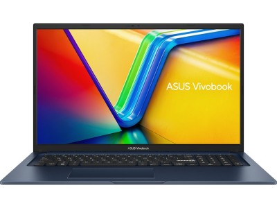 Asus Vivobook 17 F1704VA, 17.3" Full HD IPS matt, Intel Core 5 120U, 8 GB, 512 GB PCIe SSD, WiFi 6, bakbelyst tangentbord, Win11