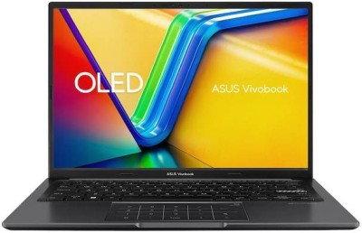 ASUS VivoBook 14 D1405YA-KM258W, 14" 2.8K OLED glossy, AMD Ryzen 7 7730U, 16 GB, 512 GB PCIe SSD, WiDi 6E, bakbelyst tangentbord, NumberPad, Win11