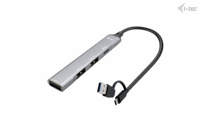 I-Tec Usb-A/usb-C 4 Port Hub 1x Usb-C 3.1+3x Usb 2.0