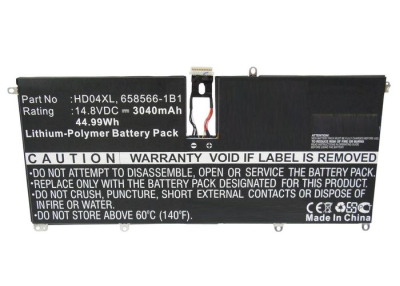 Batteri Microbattery 14,8V 3040mAh HP Envy/Spectre