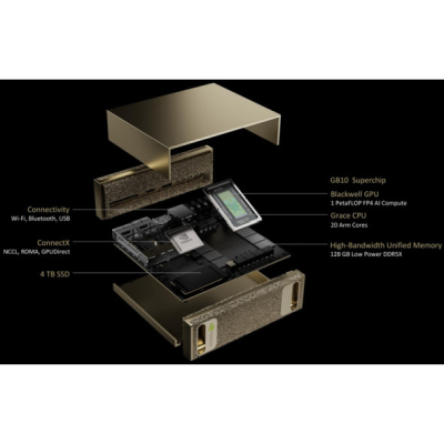 NVIDIA DGX Spark AI Desktop 128GB minne 4TB NVMe 10GB RJ45 CX-7#2