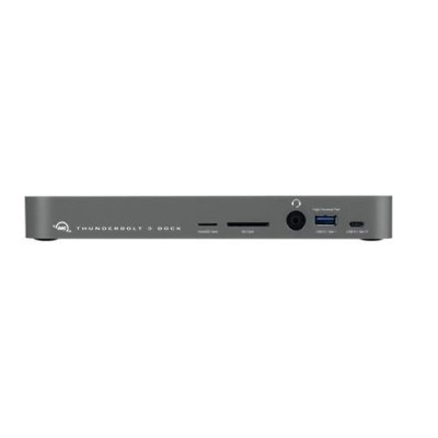 Hub Thunderbolt3 2TB3/USB-C/5USB3/mini-DP-4K/GLAN/ljud/kortläs 2skärm PD-80W Dell TB16 180W