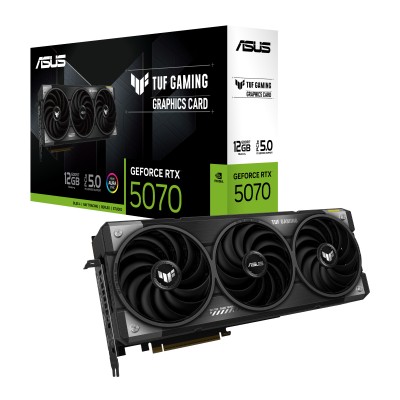 Asus GeForce RTX 5070 TUF Gaming 12 GB GDDR7, HDMI/3xDP