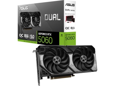 Asus GeForce RTX 5060 DUAL OC 8 GB GDDR7, HDMI/3xDP#1
