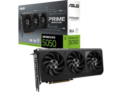 Asus GeForce RTX 5050 Prime 8 GB GDDR6, HDMI/3xDP