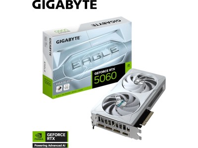 Gigabyte GeForce RTX 5060 EAGLE OC ICE 8 GB GDDR7, HDMI/3xDP#1