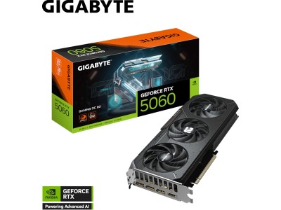 Gigabyte GeForce RTX 5060 GAMING OC 8 GB GDDR7, HDMI/3xDP, RGB Lighting#1