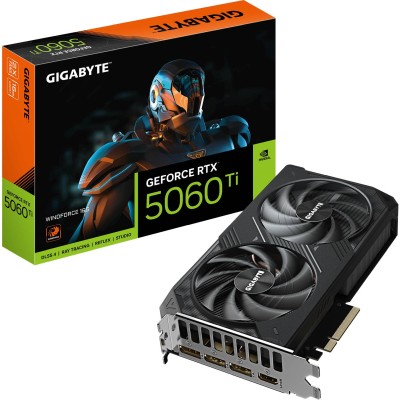 Gigabyte GeForce RTX 5060 Ti WINDFORCE 16 GB GDDR7, HDMI/3xDP#1