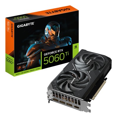 Gigabyte GeForce RTX 5060 Ti WINDFORCE MAX OC 8 GB GDDR7, HDMI/3xDP#1