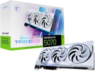 MSI GeForce RTX 5070 Gaming Trio OC White 12 GB GDDR7, HDMI/3xDP#1