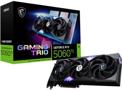 MSI GeForce RTX 5060 Ti Gaming Trio OC 16 GB GDDR7, HDMI/3xDP, RGB#1