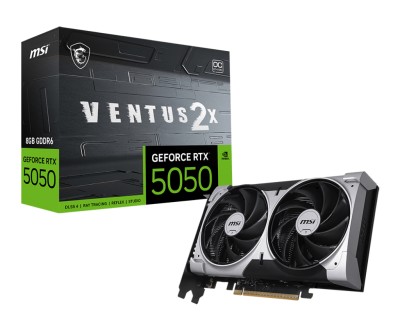 MSI GeForce RTX 5050 VENTUS 2X OC 8 GB GDDR6, HDMI/3xDP#1