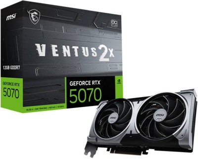 MSI GeForce RTX 5070 Ventus 2X OC 12 GB GDDR7, HDMI/3xDP