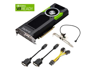 PNY Quadro P5000, 16 GB GDDR5, PCI Express 3.0, DVI/4xDP