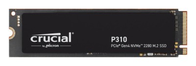 4 TB SSD P310 7100/6000MB/s 0,18DWPD 1000k/1000k IOPS ~10W 0dB Desktop PCIe4 NVMe-SSD 2280 Crucial