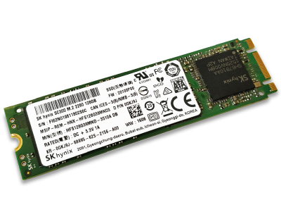 256 GB M.2 SC311 500/390MB/s ~0,15DWPD 0dB ~10W Desktop SATA3-SSD 2280 Dell/Hynix H4G39