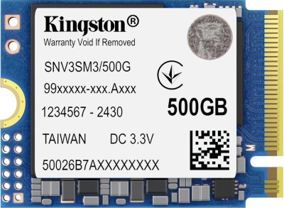 500 GB Kingston NV3 SSD, M.2 2230 NVMe PCIe Gen.4