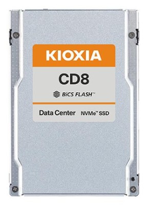 KIOXIA CD8-R Series KCD8XRUG960G - SSD - Read Intensive - 960 GB - datacenter SSD - inbyggd - 2.5" - PCIe 4.0 x4 (NVMe)