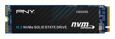 500 GB PNY CS2230 SSD, M.2 2280 NVMe PCIe Gen.3