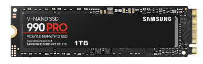 1 TB M.2 990 Pro 7450/6900MB/s 1200k/1550k IOPS 0,33DWPD 0dB 7,8W Desktop PCIe Gen 5 NVMe-SSD 2280 Samsung