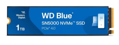 1 TB WD Blue SN5000 SSD, M.2 2280 NVMe PCIe Gen.4