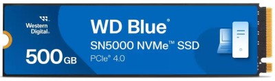 500 GB WD Blue SN5000 SSD, M.2 2280 NVMe PCIe Gen.4