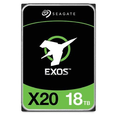 18 TB Seagate Exos X20, 7200 rpm, 256 MB cache, SAS 12Gb/s