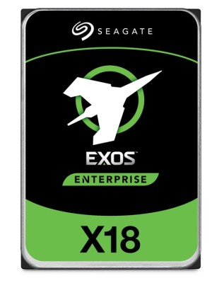 18 TB Seagate Exos X18 Enterprise, 7200 rpm, 256 MB cache, SATA3