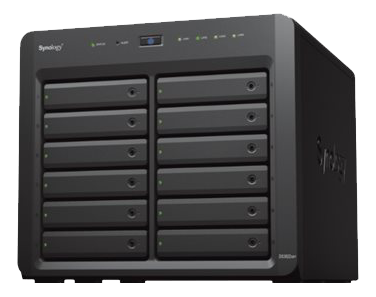 Synology DiskStation DS3622xs+, 12-bay NAS, Intel Xeon 6-Core, 2xGigaLAN/2x10GbE LAN