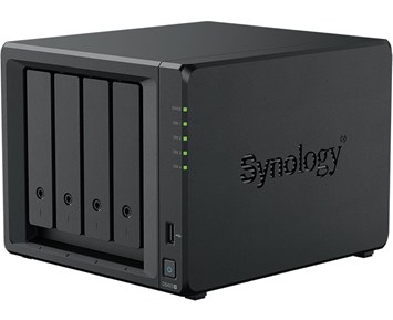 Synology DiskStation DS423+, 4-bay NAS, Intel Quad Core 2,0 GHz CPU, 2 GB RAM