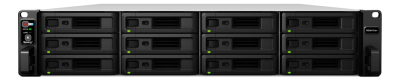 Synology RackStation RS3618xs, 12-Bay NAS, Intel Xeon 4-Core, 8 GB RAM, rackmonterbar 2U